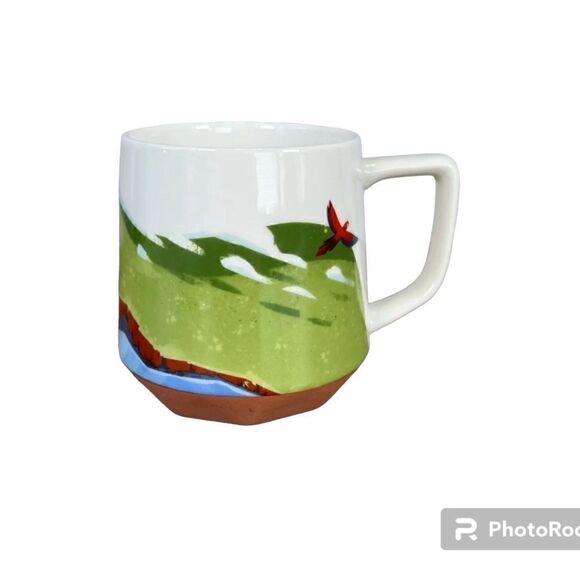 The Coffee Bean & Tea Leaf COSTA RICA Birds Roast Series 12 oz Coffee Mug - Picture 2 of 5